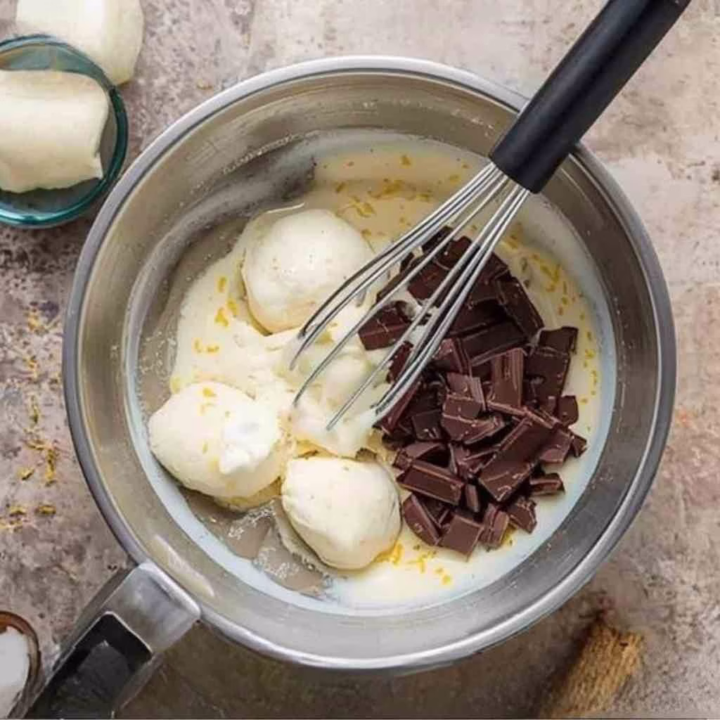 Chocolate and Orange Ricotta Ice Cream Recipe