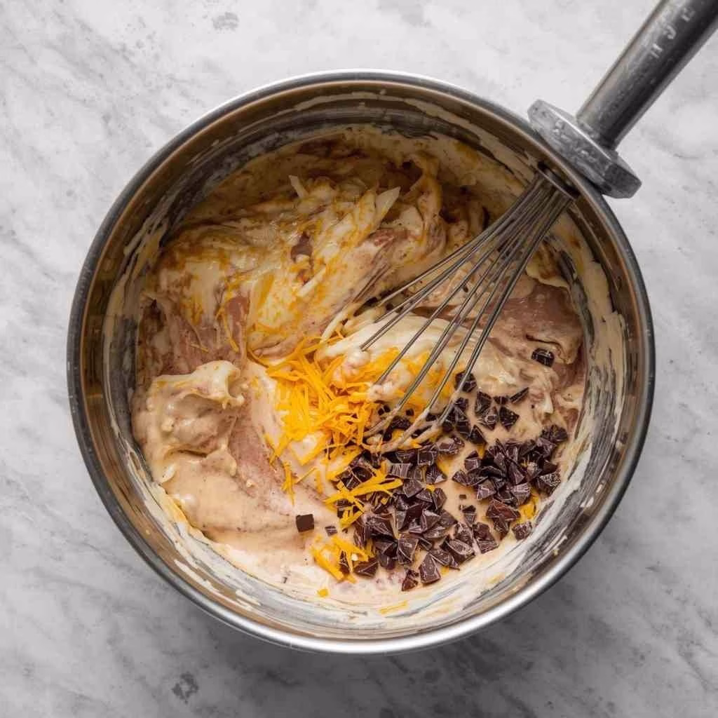 Chocolate and Orange Ricotta Ice Cream Recipe