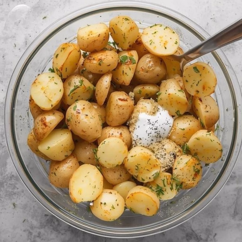 Crispy Potato Salad Recipe