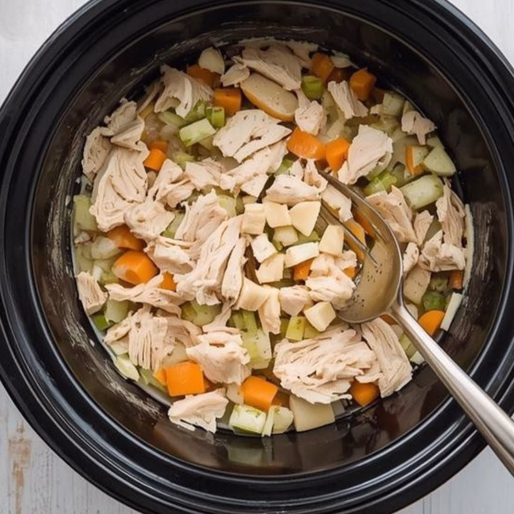 Slow Cooker Chicken Pot Pie Recipe