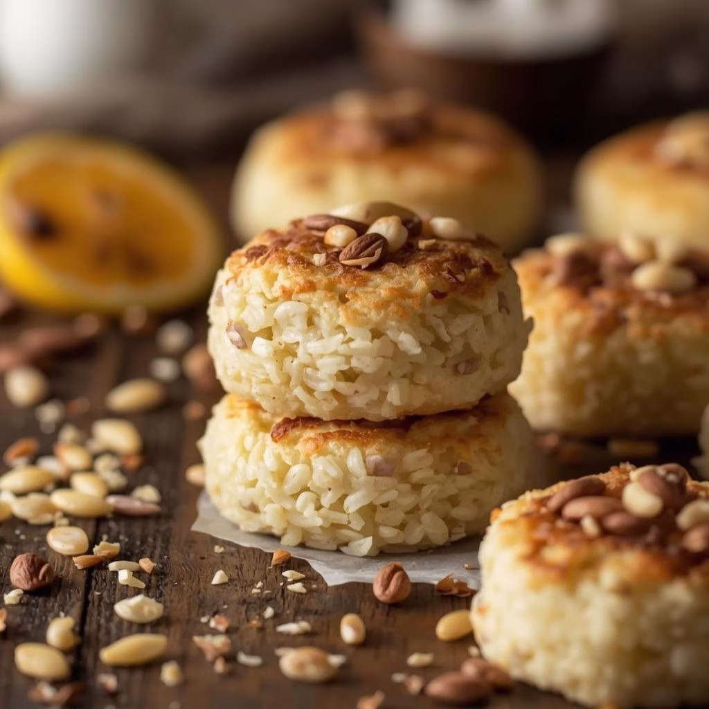 Butter Yogurt Rice Cakes Recipe