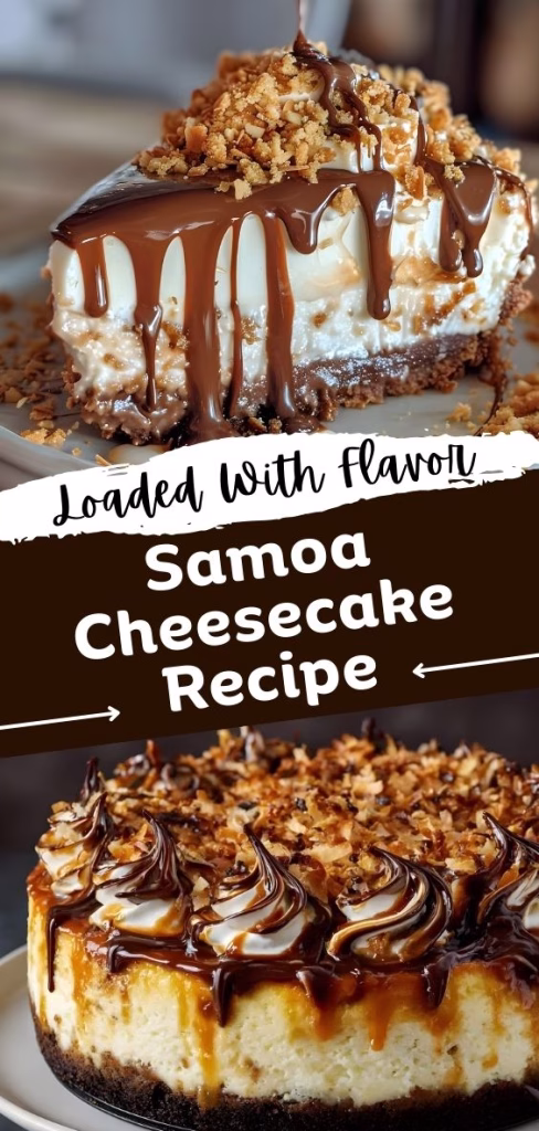 Samoa Cheesecake Recipe