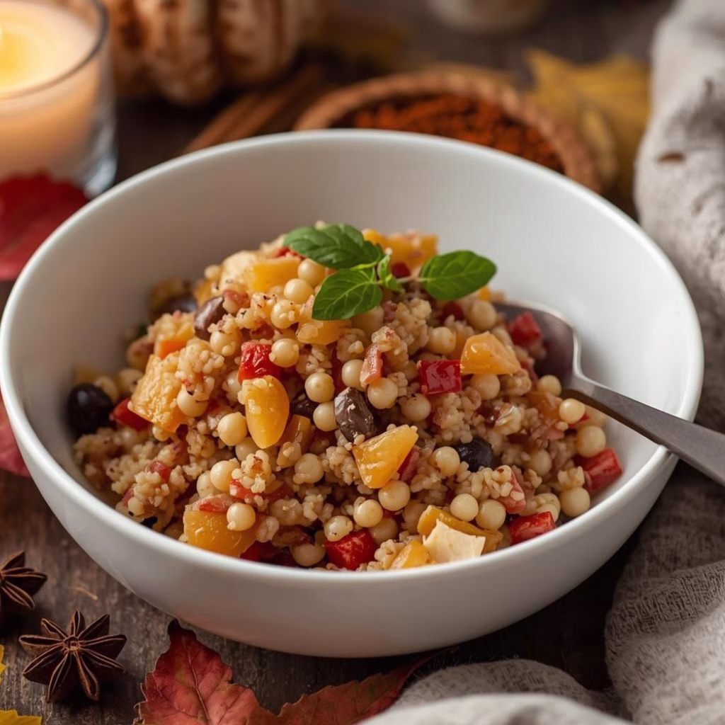 Autumn Pearl Couscous Salad Recipe