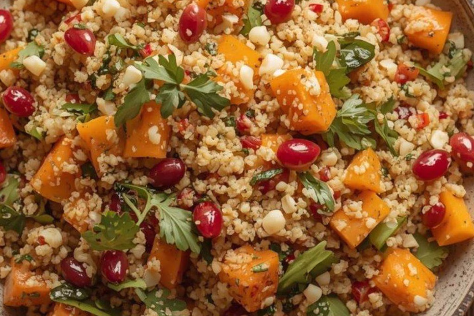 Autumn Pearl Couscous Salad Recipe