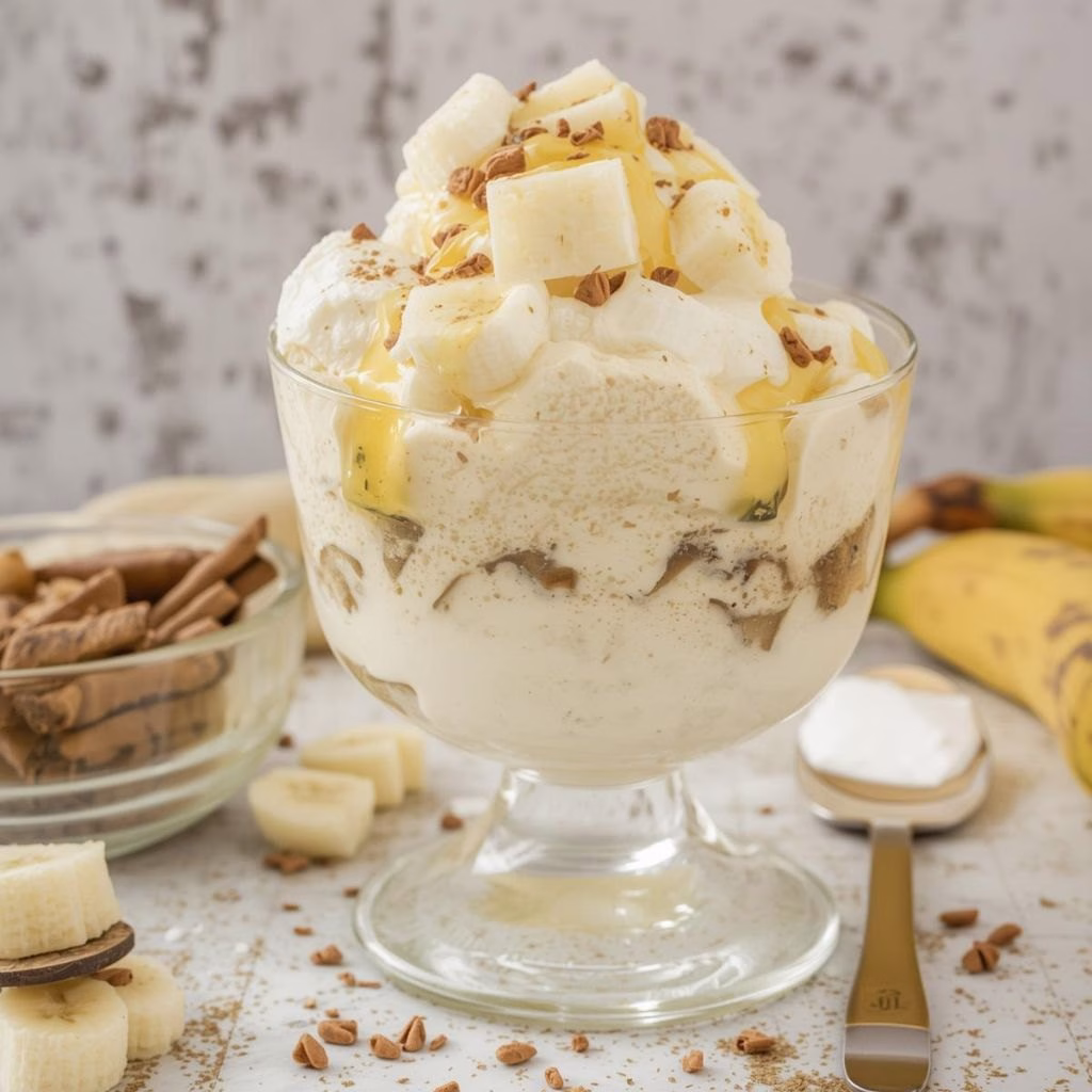 Bananas Foster Banana Pudding Recipe