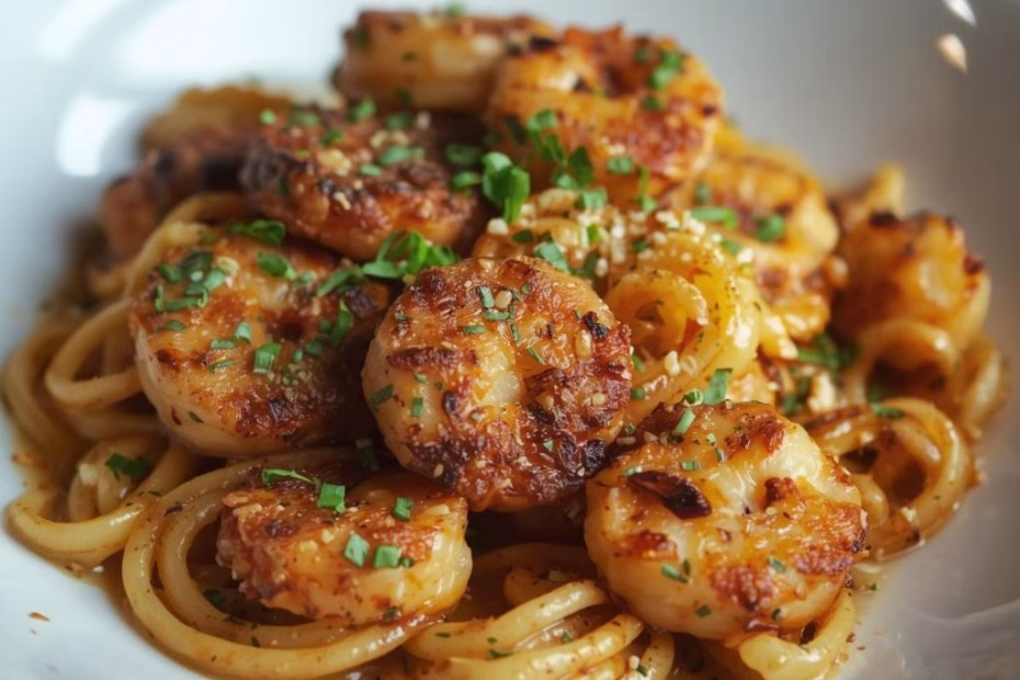 Blackened Shrimp Cavatappi Recipe
