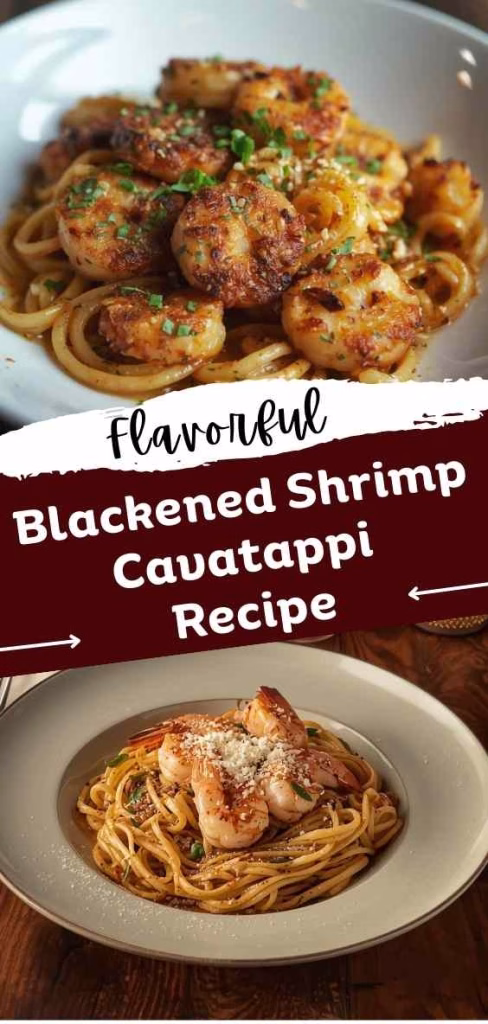 Blackened Shrimp Cavatappi Recipe