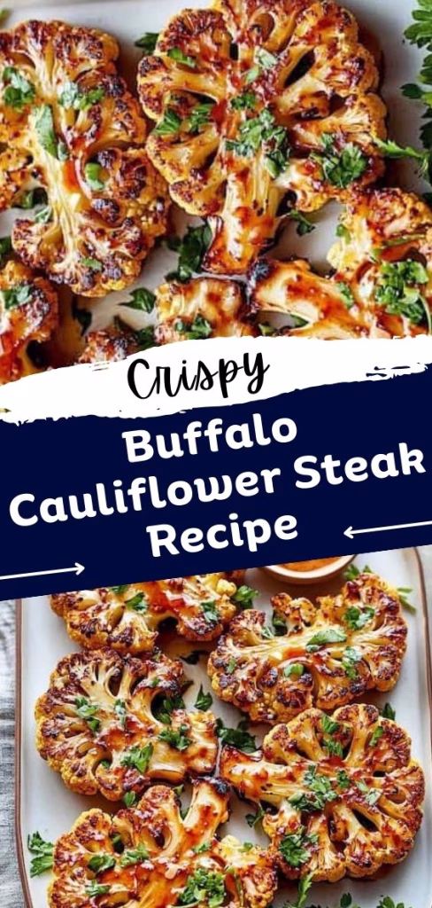 Buffalo Cauliflower Steak Recipe