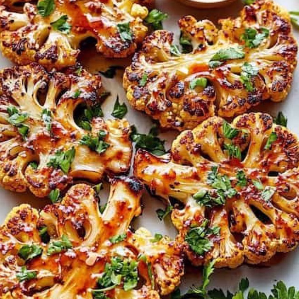 Buffalo Cauliflower Steak Recipe