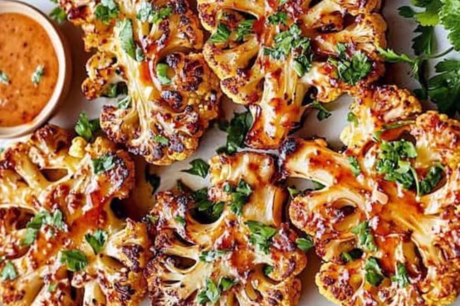 Buffalo Cauliflower Steak Recipe