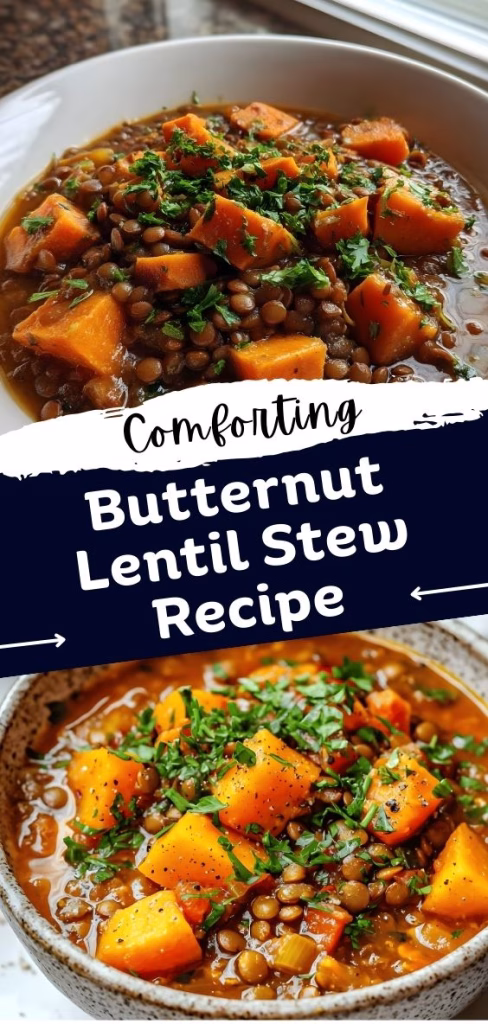 Butternut Lentil Stew Recipe