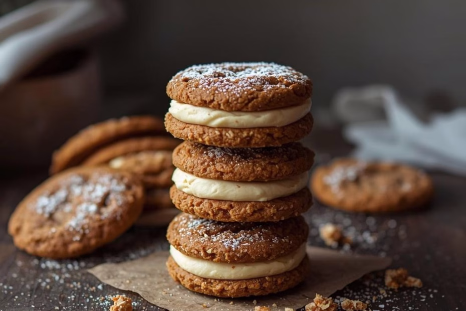 Carrot Cake Oatmeal Cream Pie Cookies Recipe