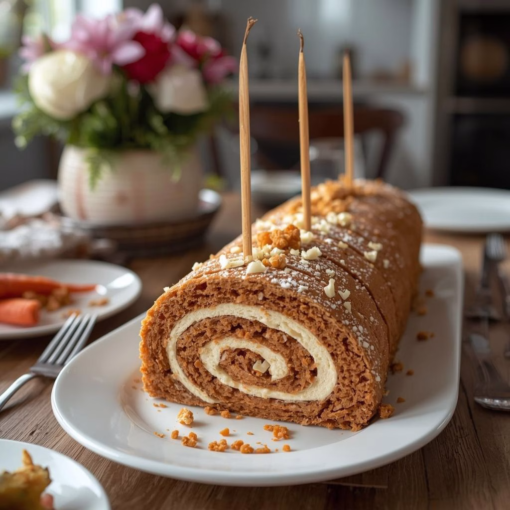 Carrot Cake Roll Recipe