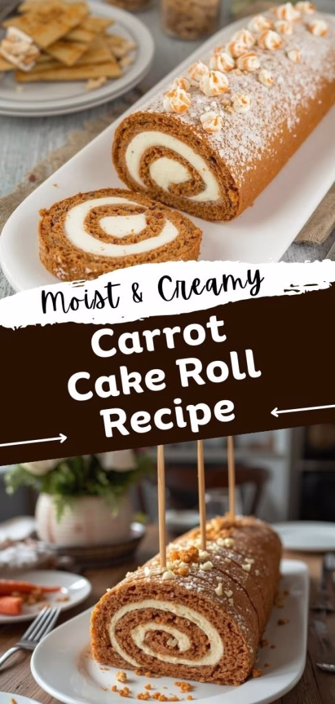 Carrot Cake Roll Recipe