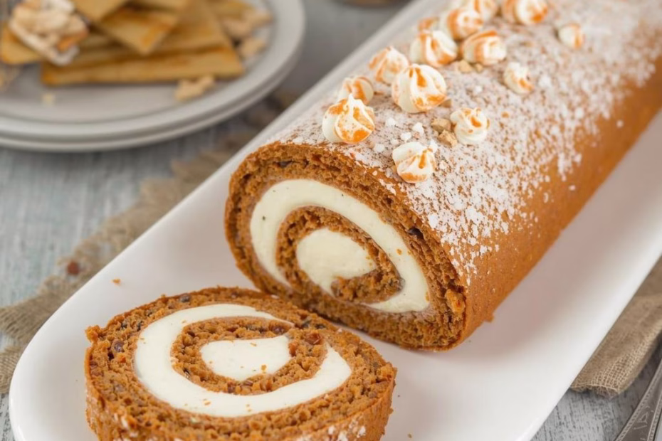 Carrot Cake Roll Recipe