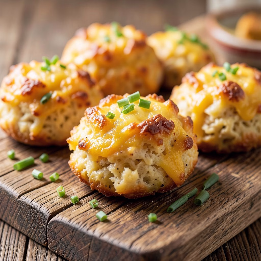 Cheesy Mashed Potato Puff Bites Recipe