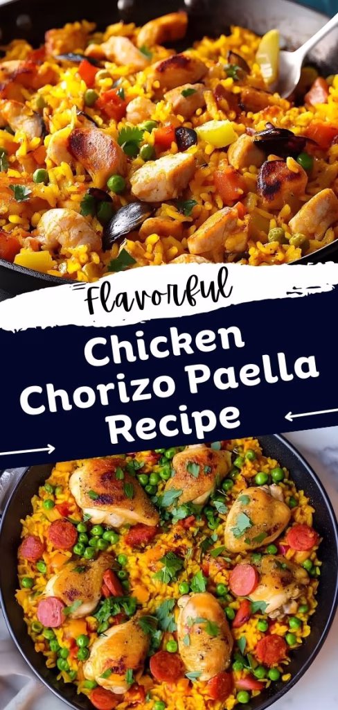 Chicken Chorizo Paella Recipe