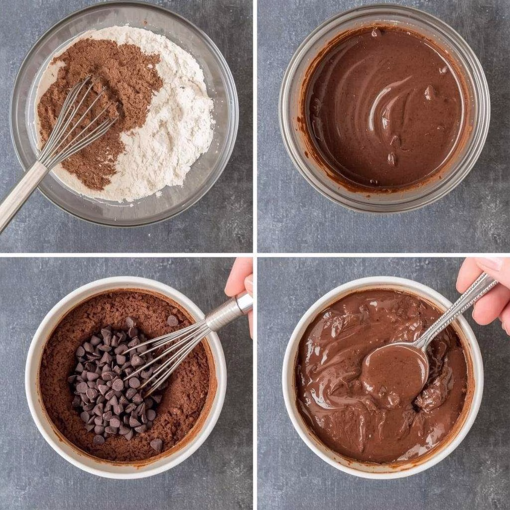 Chocolate Lava Mug Cake for Two Recipe