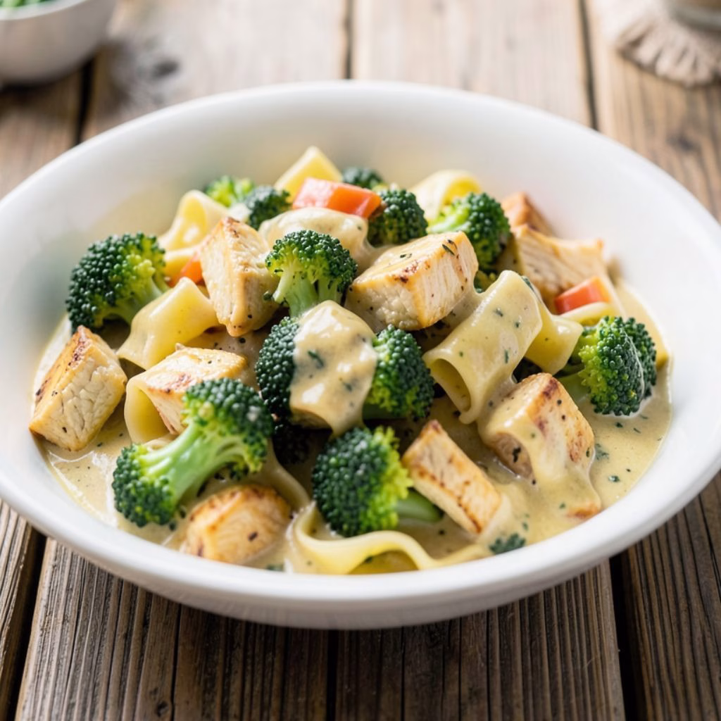 Cowboy Chicken Broccoli Butter Lemon Bowtie Recipe