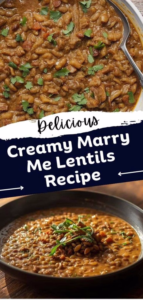 Creamy Marry Me Lentils Recipe