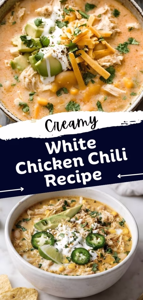 Creamy White Chicken Chili Recipe