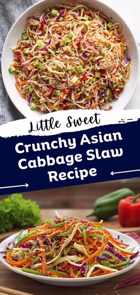 Crunchy Asian Cabbage Slaw Recipe
