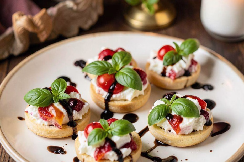 Cupid’s Caprese Salad Bites Recipe