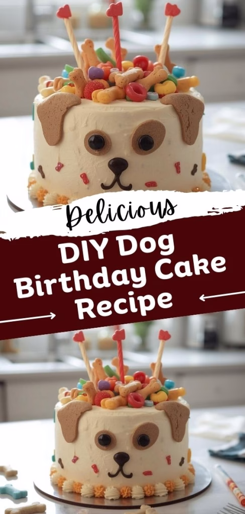 DIY Dog Birthday Cake Recipe