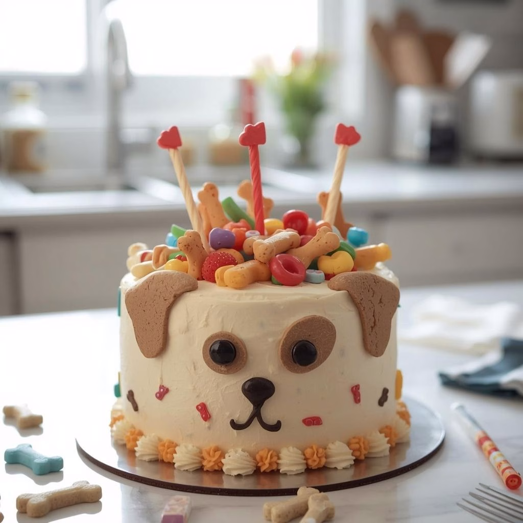 DIY Dog Birthday Cake Recipe