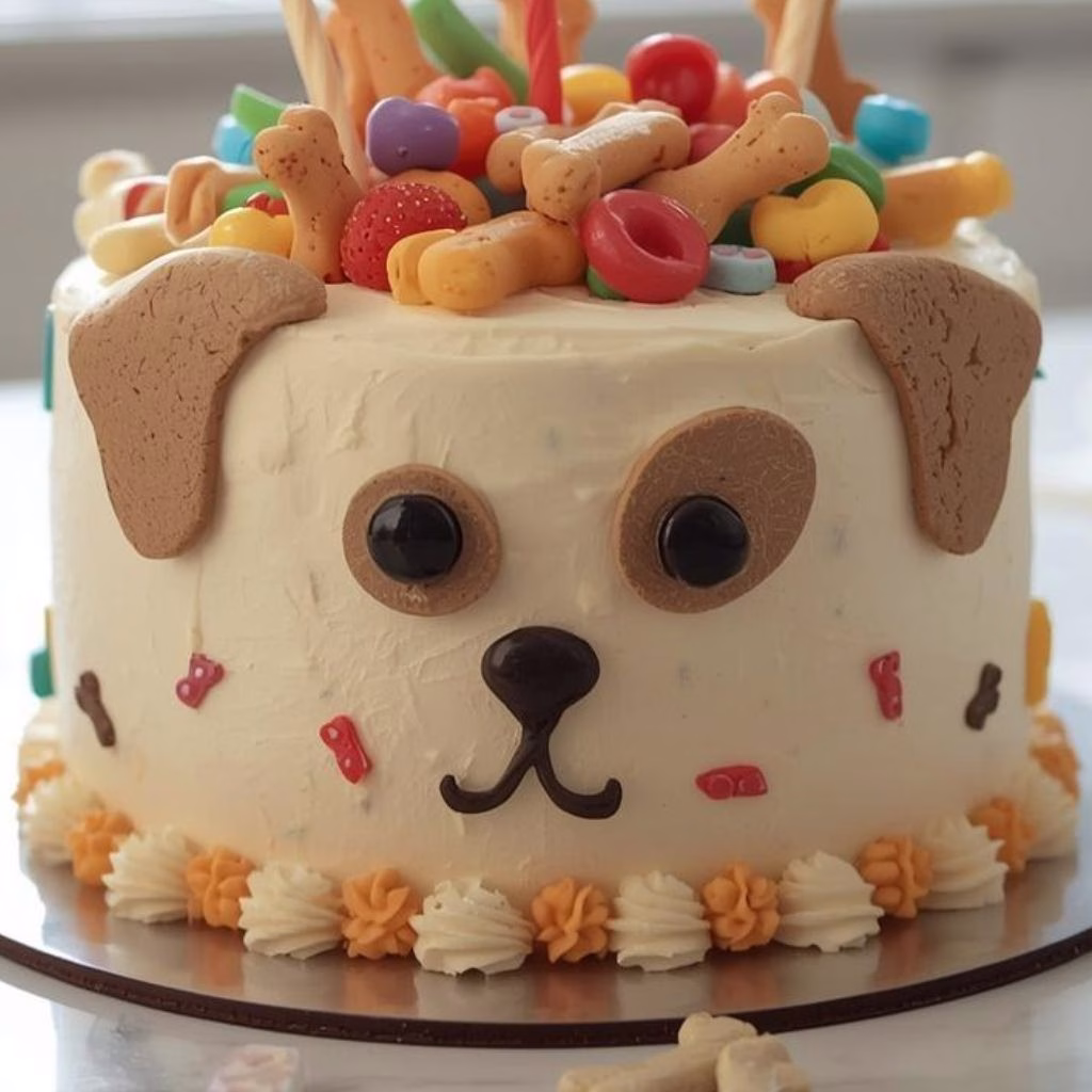 DIY Dog Birthday Cake Recipe