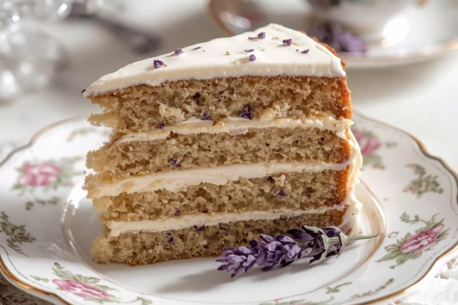 Earl Grey Lavender Cake Recipe