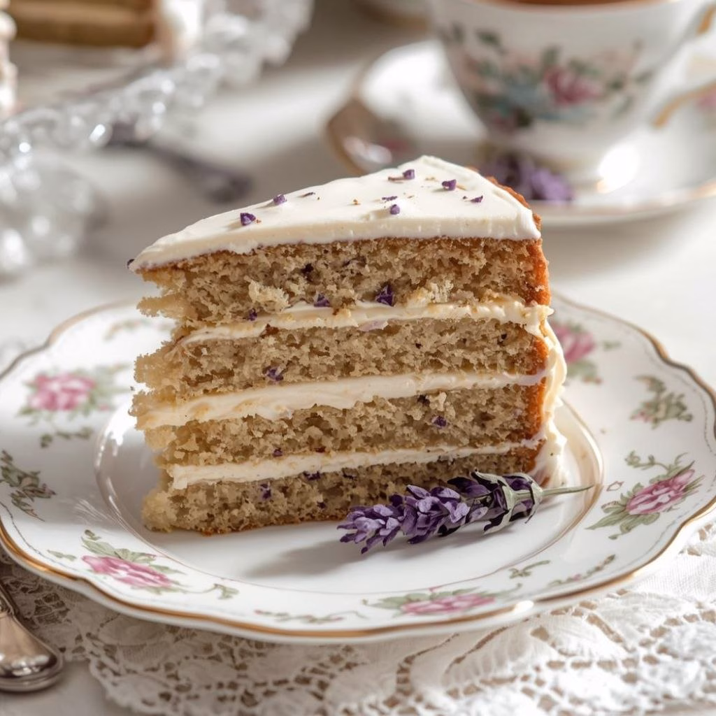 Earl Grey Lavender Cake Recipe