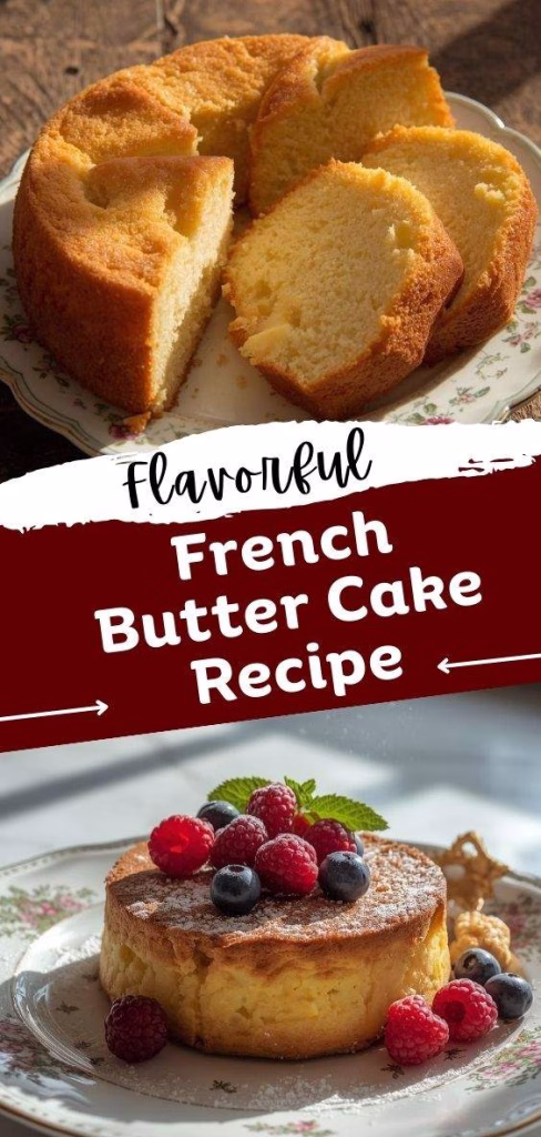French Butter Cake Recipe