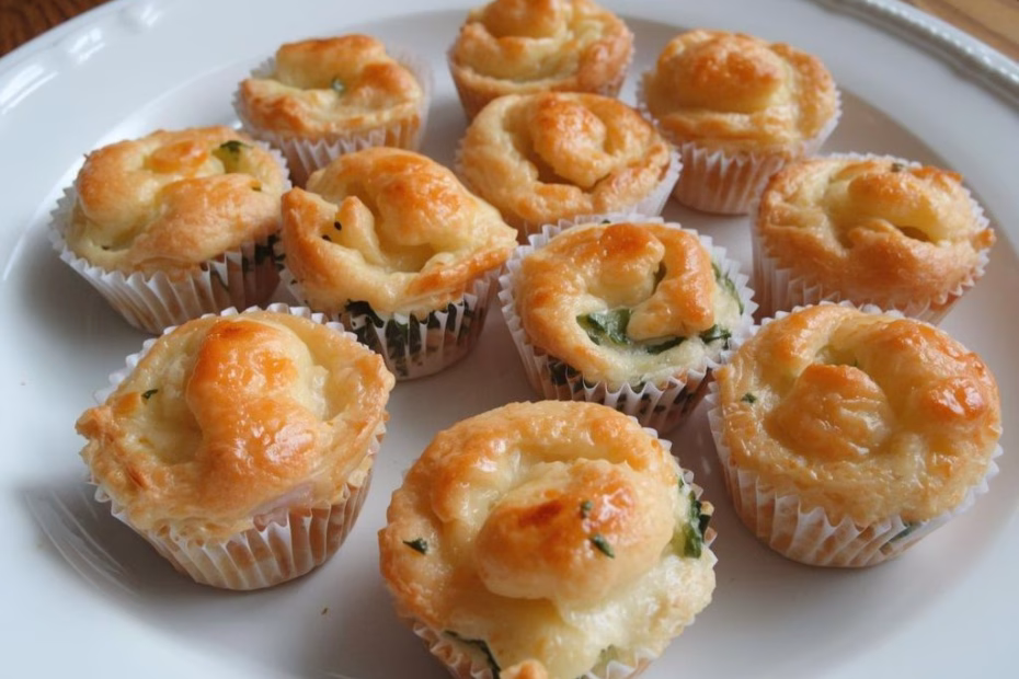 Ham Cheese and Spinach Puff Recipe