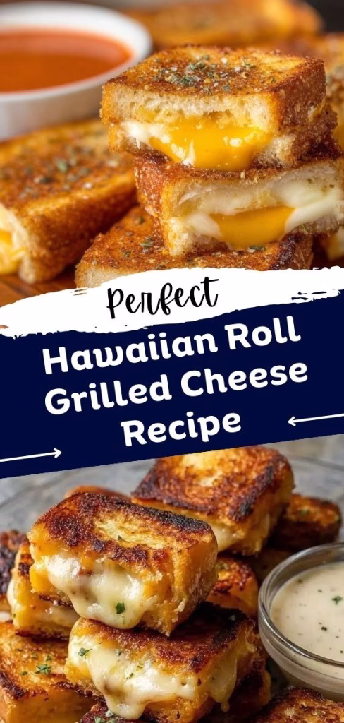 Hawaiian Roll Grilled Cheese Recipe