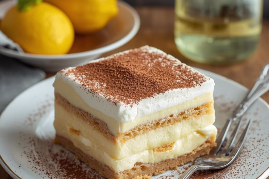 Limoncello Tiramisu Recipe