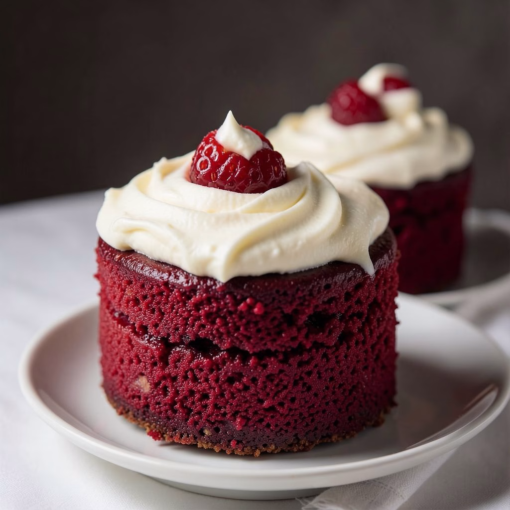 Mini Red Velvet Cheesecakes Recipe