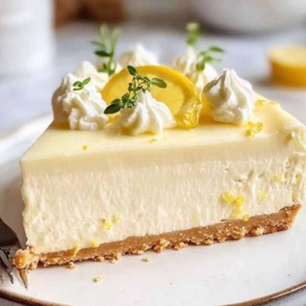 No Bake Lemon Cheesecake Recipe