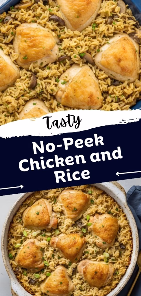 No Peek Chicken and Rice Recipe