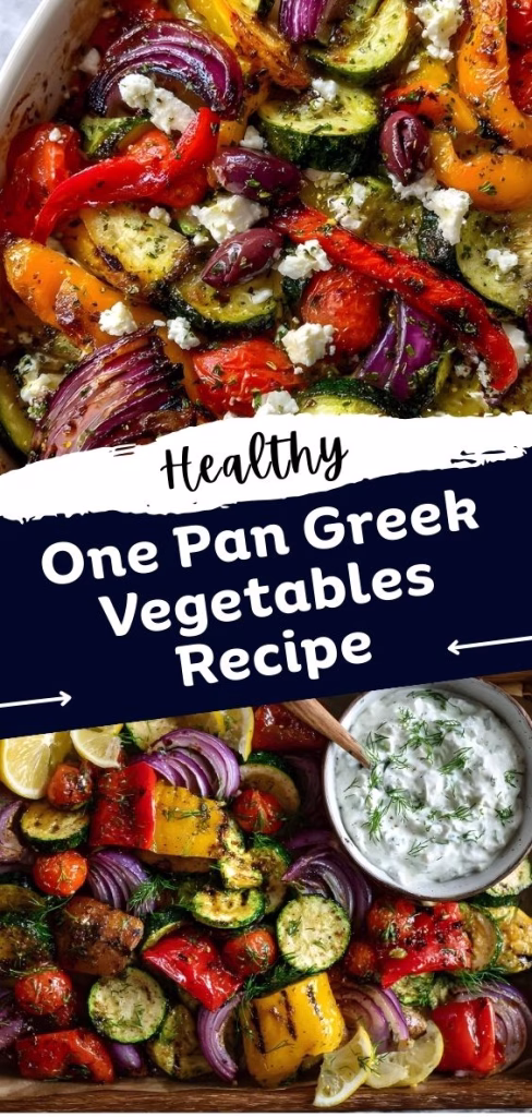 One Pan Greek Vegetables Recipe