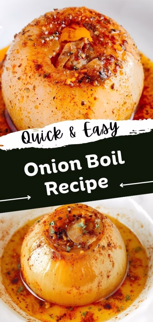 Onion Boil Recipe