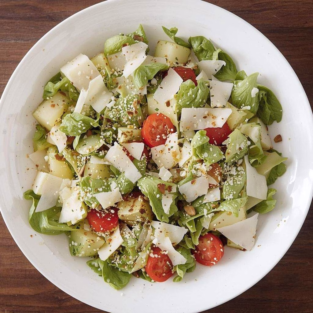 Parmesan Chopped Salad Recipe