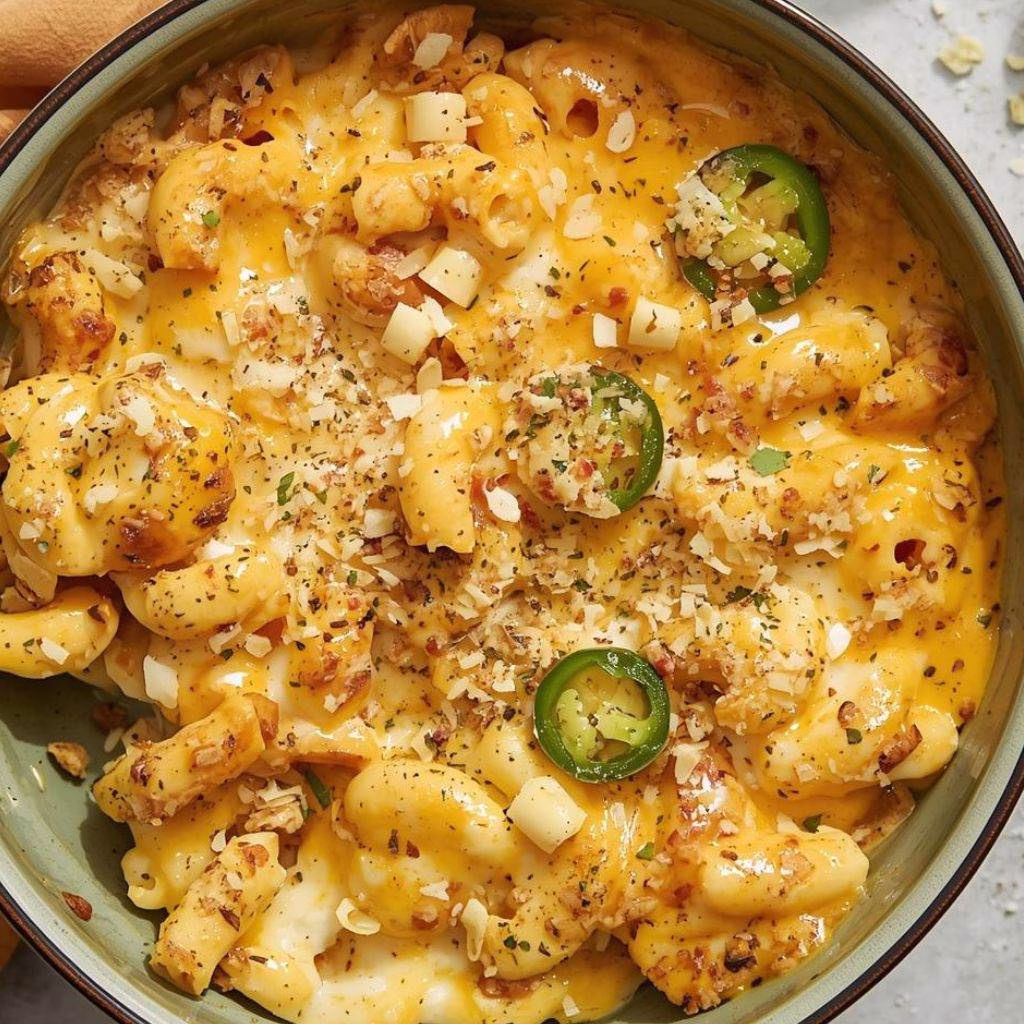 Poblano Smoked Gouda Mac and Cheese Recipe