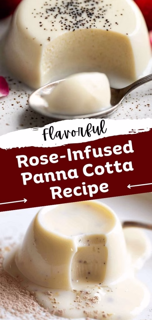 Rose-Infused Panna Cotta Recipe