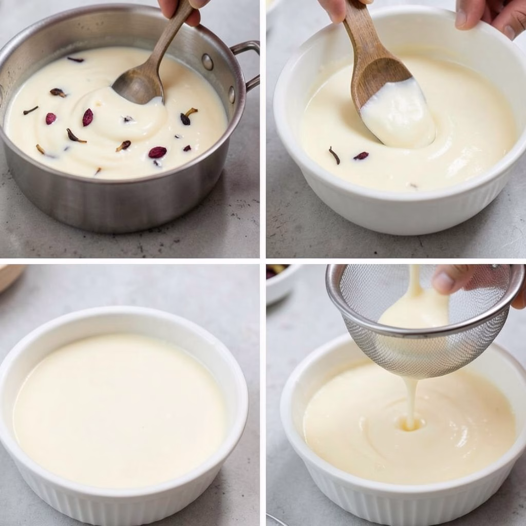 Rose-Infused Panna Cotta Recipe