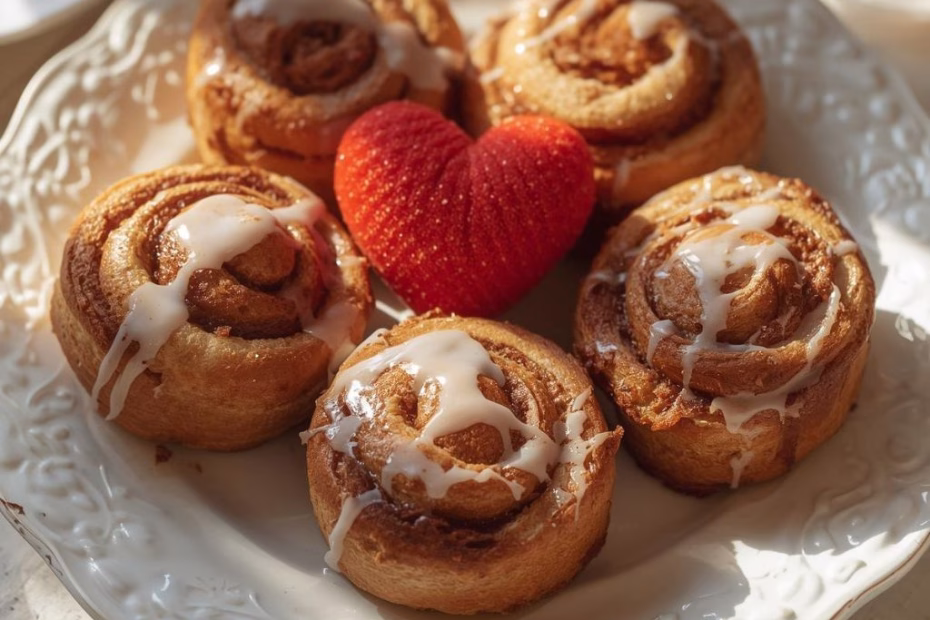Sweetheart Cinnamon Rolls Recipe