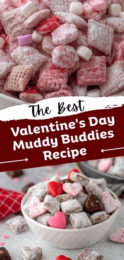The Best Valentine's Day Muddy Buddies Recipe
