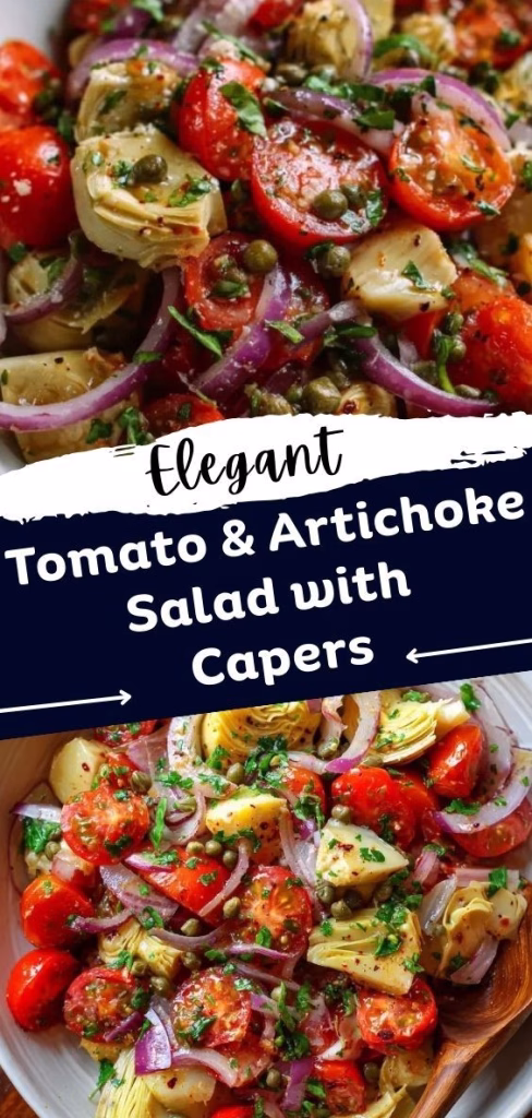 Tomato And Artichoke Salad with Capers Recipe