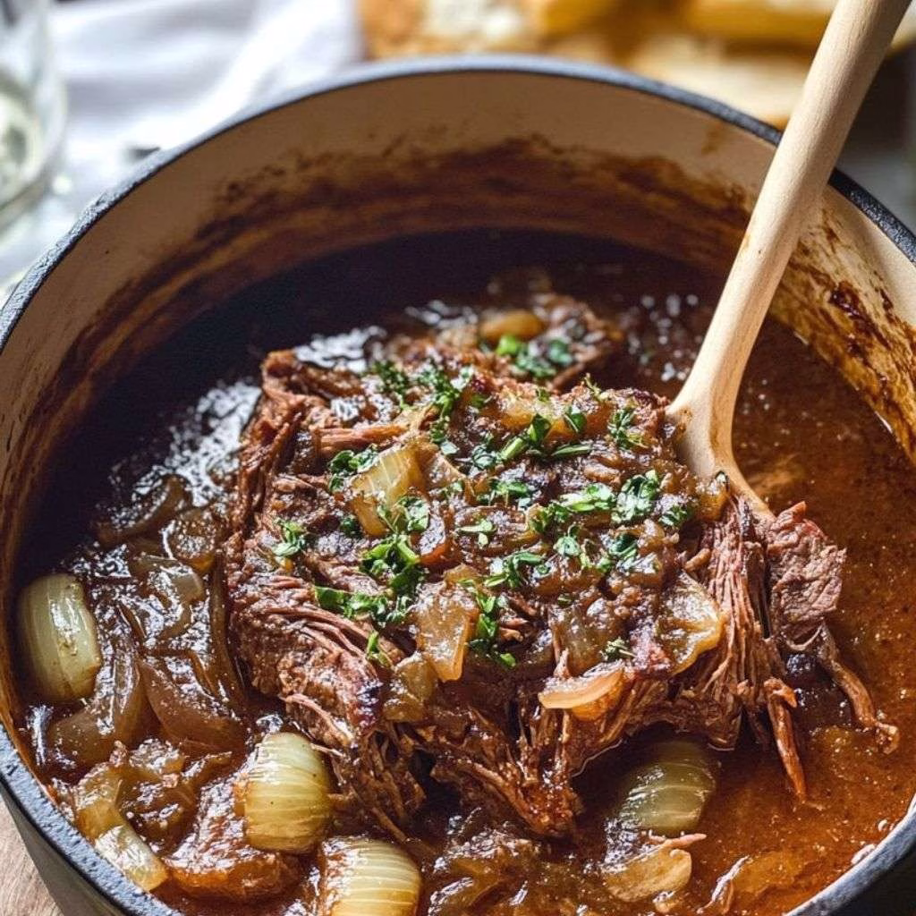 French Onion Pot Roast Recipe