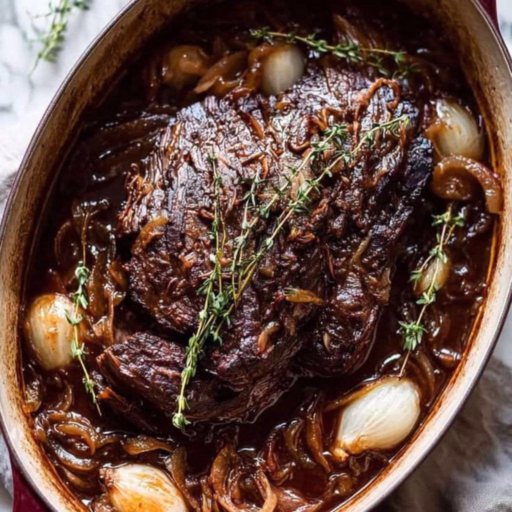 French Onion Pot Roast Recipe